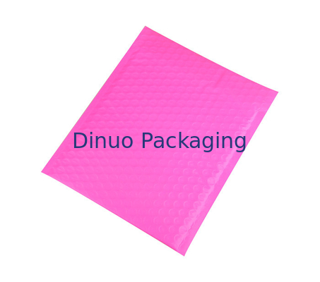 Pink Padded Mail Bags With Co - Extruded Polyethylene Film 165x255 #B6
