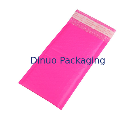 Pink Padded Mail Bags With Co - Extruded Polyethylene Film 165x255 #B6