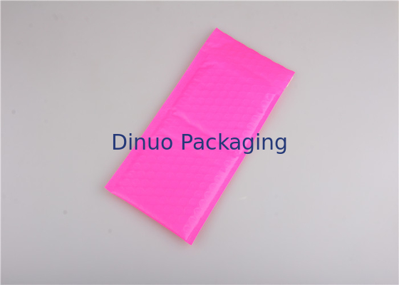 Poly Pink Bubble Mailers Bags , Colorful Bubble Mailing Envelopes For Packaging