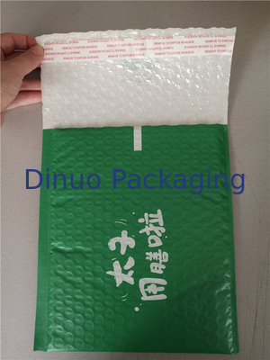 Eco friendly Poly Bubble Mailers Shipping Bag With Full Colors Custom Logo Printing