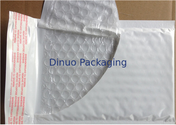 Secure Sealed Bubble Lined Poly Mailers , Express Delivery Bubble Shipping Bags