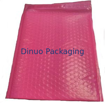 Multifunctional Poly Bubble Mailers Red Color 7.25"X12" #1 Size Biodegradable