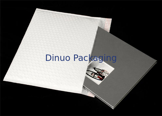 White Bubble Envelopes Poly Bubble Mailers Self Sealing For Books / DVD / Gifts