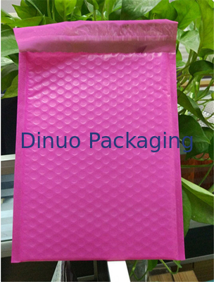 Colored Polyethylene Bubble Mailer Bags , 6"X10" #0 Express Mail Envelope