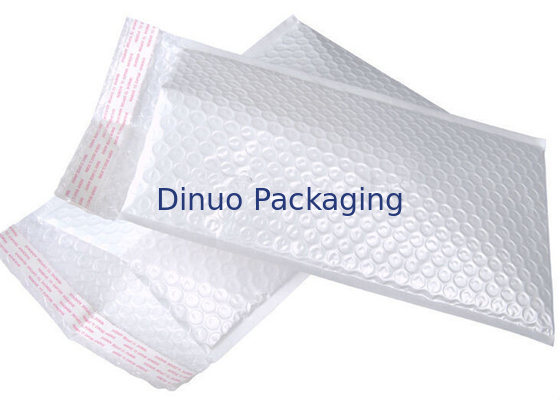 White Bubble Envelopes Poly Bubble Mailers Self Sealing For Books / DVD / Gifts