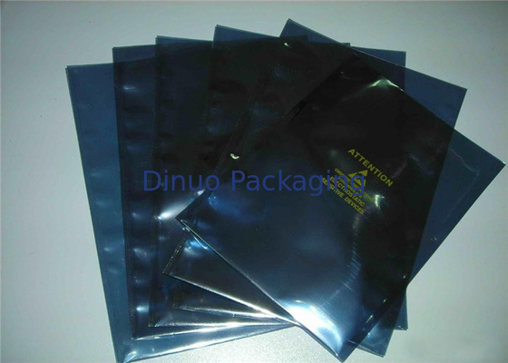 Moisture Proof ESD Shielding Bags , Vacuum Anti Static Pouch With Ziplock