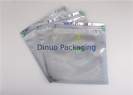 Ziplock Static Shielding Bags , Anti Static Storage Bags 2.5" X 19" #6