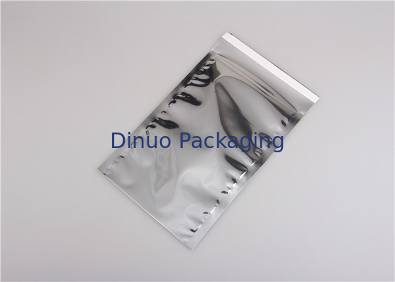 Silver Aluminum Foil Envelopes / Aluminum Heat Seal Bags For Hardware Packing