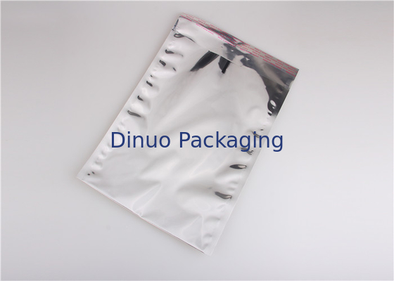 Silver Aluminum Foil Envelopes / Aluminum Heat Seal Bags For Hardware Packing