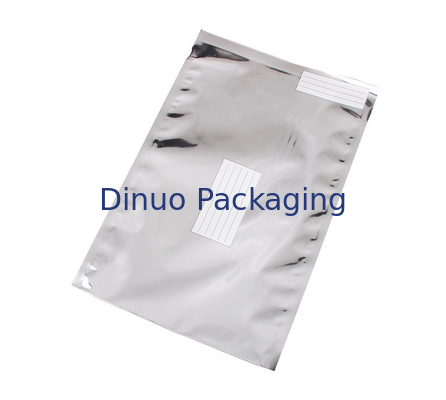Silver Aluminum Foil Envelopes / Aluminum Heat Seal Bags For Hardware Packing