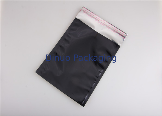 Black Lightweight Aluminum Foil Pouches , Aluminum Vacuum Seal Bags Anti Rub