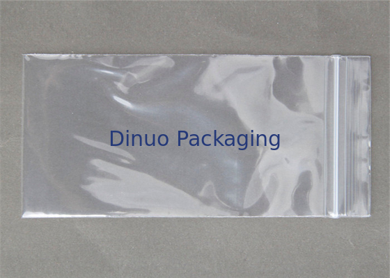 Custom Logo Design 9x12 OPP Plastic Bags Ziplock And Adhesive String Closure
