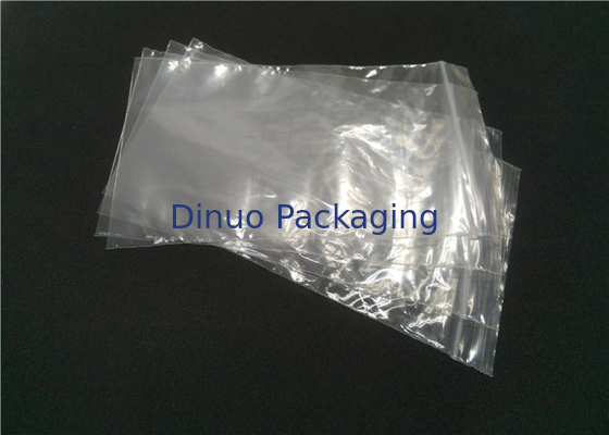 Custom Printed Anti Static PE Plastic Bags Waterproof Anti Dust With Ziplock Top