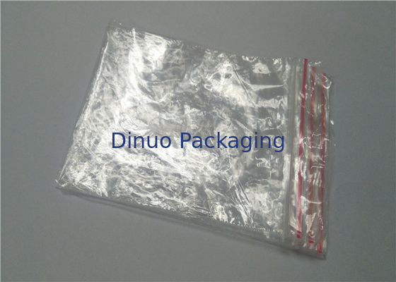 Customized Transparent PE Plastic Bags Polyethylene Pouches For Package Use