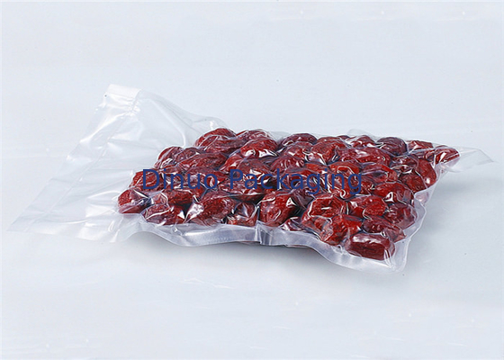 Small Vacuum Clear Plastic Bags With Easy To Tear Mouth Moisture Proof