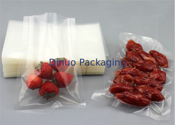 Small Vacuum Clear Plastic Bags With Easy To Tear Mouth Moisture Proof