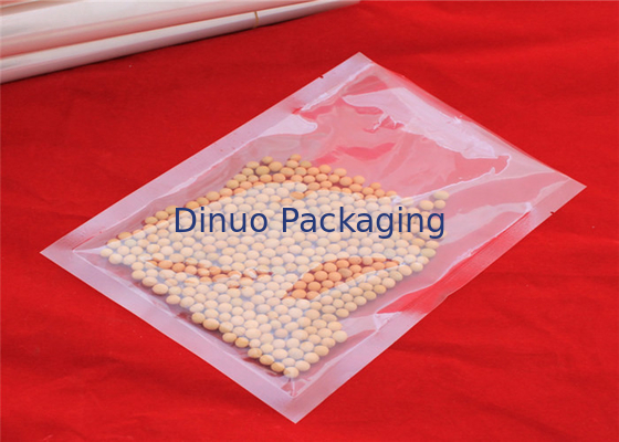 Small Vacuum Clear Plastic Bags With Easy To Tear Mouth Moisture Proof