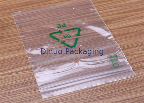 Custom Logo Design 9x12 OPP Plastic Bags Ziplock And Adhesive String Closure