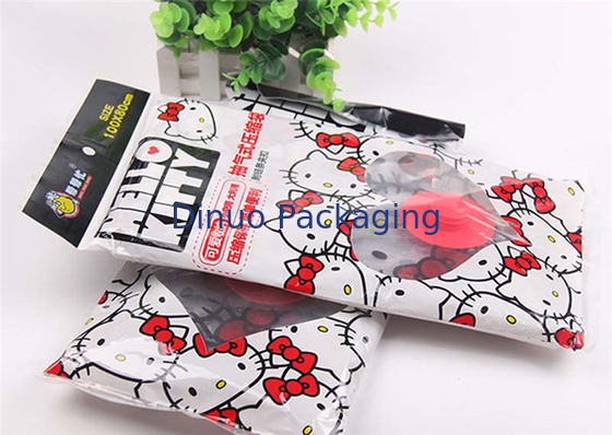 Eco Friendly Custom Printed Packaging Bags , Colored Food Grade Plastic Bags