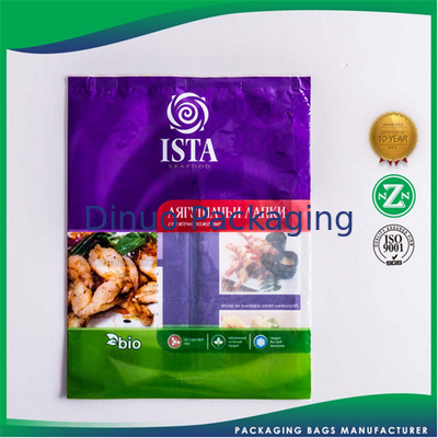 Small Custom Printed Food Packaging Bags Self Adhesive Seal Moisture Proof
