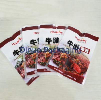 Small Custom Printed Food Packaging Bags Self Adhesive Seal Moisture Proof
