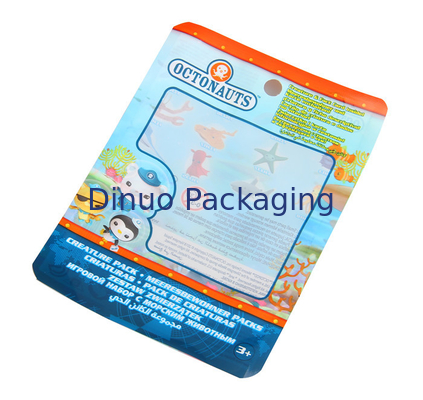 Multi Colored Custom Printed Packaging Bags 5"X10" #00 LDPE Material