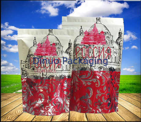 Food Grade Custom Printed Stand Up Pouches Laminated Materials For Food