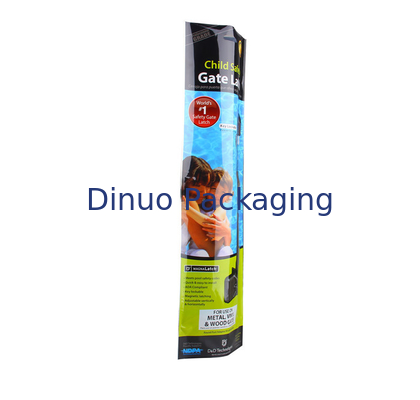 Customized Size Aluminum Foil Stand Up Pouch Packaging Bags With Handle Hole