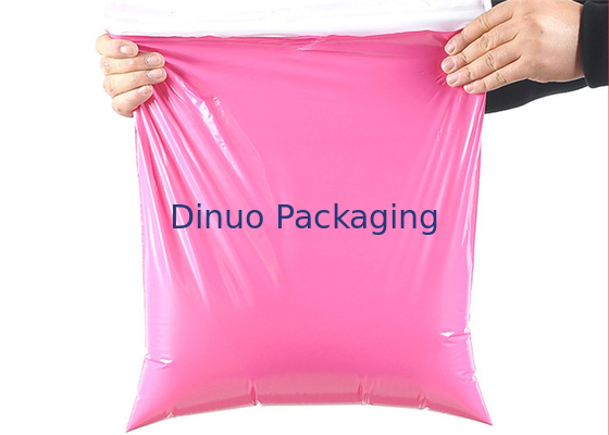 Pink Color Co-ex Bags Mailing Envelopes Water Resistant For Shipping