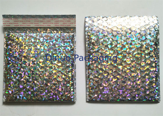 Eco Friendly VMPET Holographic Bubble Mailers 5"X10" #00 Shock Resistance