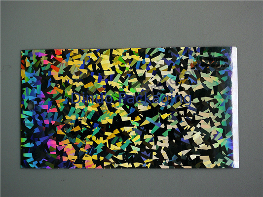 Customized Holographic Bubble Mailers Shiny Color With Ziplock Closure Recyclable