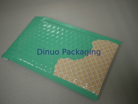 Padded Mailing Envelope With Bubble Wrap Inside , Colored Bubble Mailers