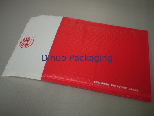 Red Bubble Lined Poly Mailers Padded Envelopes 10.5 X 16  #5 Puncture Resistance