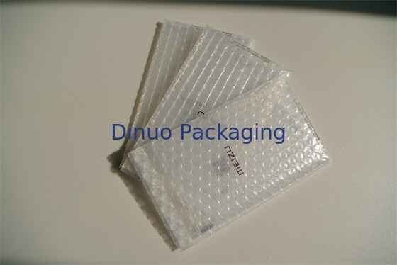 Clear Poly Bubble Wrap Pouches For Ornaments Packing 145x210mm #C