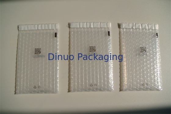 Clear Poly Bubble Wrap Pouches For Ornaments Packing 145x210mm #C