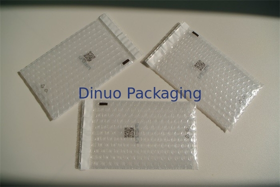 Clear Poly Bubble Wrap Pouches For Ornaments Packing 145x210mm #C