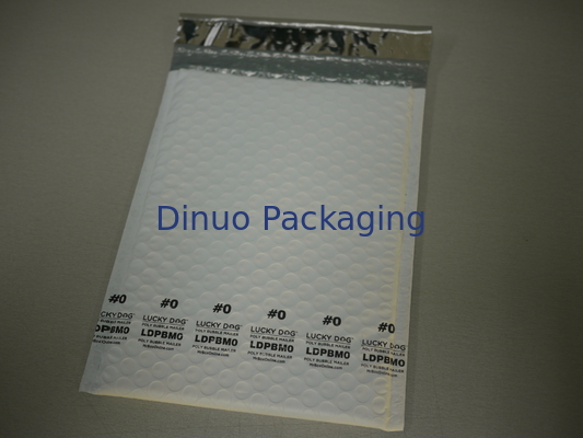 #3 Co Extruded Film Poly Bubble Mailers / Bubble Wrap Packaging Envelopes