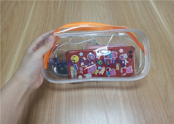 Promotional Reusable PVC Ziplock Plastic Bags For Packing The Daily Necessities