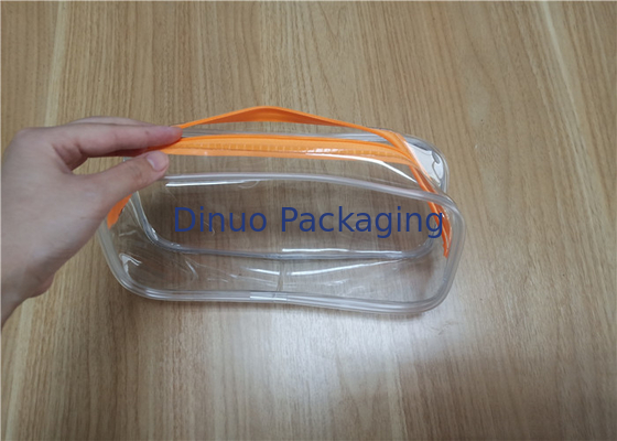 Promotional Reusable PVC Ziplock Plastic Bags For Packing The Daily Necessities