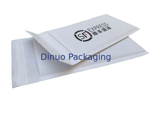 Customized Logo Kraft Corrugated Envelopes 150*220mm  For Gifts