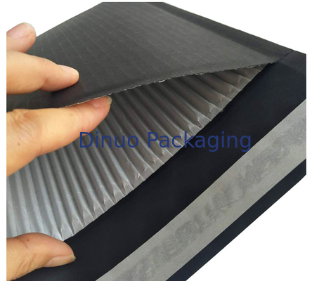 Compostable Fully Black Corrugated Paper Padded Envelopes Rigid  Standard Size
