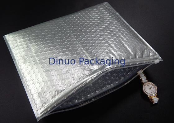 8x12'' Container Loads Sea shipping Metallic Foil Padded Envelope Mailers Postage Zipper Bubble Bag