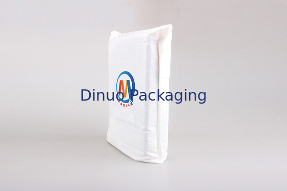 White Padded Bubble Poly Mailer Envelopes For Online Shopping / Express Delivery