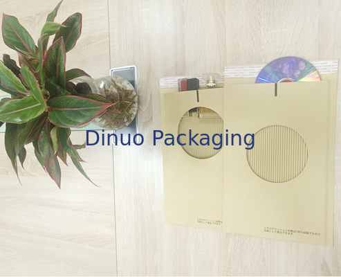 Non Bendable Custom Printing Brown Kraft Corrugated Envelopes