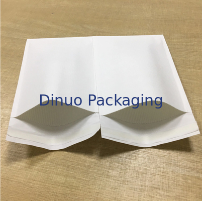 White Paper Padded Rigid Kraft Corrugated Envelopes For Express
