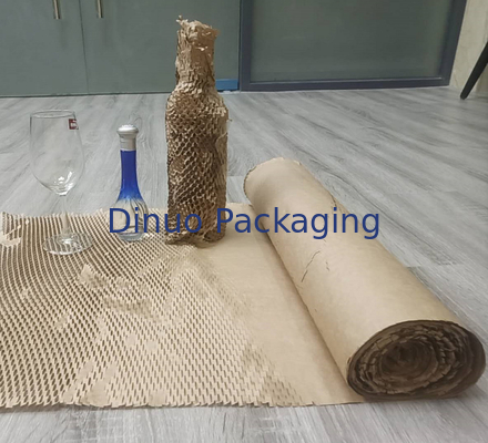 50mm*100m 80gsm Honeycomb Paper Roll Compostable