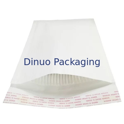 Kraft Corrugated Padded Mailing Envelopes ROHS For Express Industry
