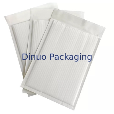 Kraft Corrugated Padded Mailing Envelopes ROHS For Express Industry