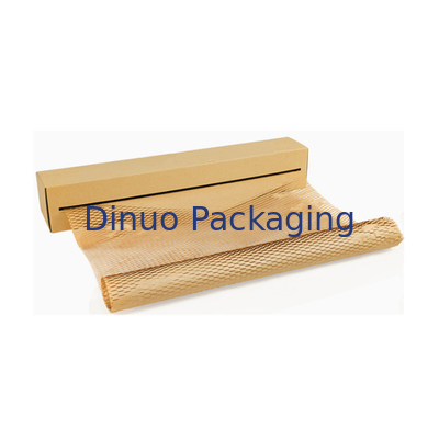 Recyclable Kraft Honeycomb Paper Padded Mailers Self Adhensive Tape