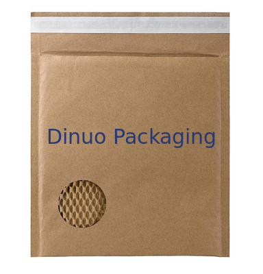 Customized Recycled Padded Envelopes Kraft Honeycomb Paper Mailer